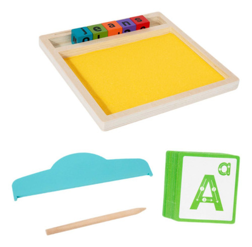 Bandeja De Escritura De Arena Para Escribir Cartas Y Número