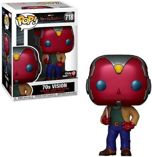 Funko Pop Marvel Wandavision Vision 70s 718