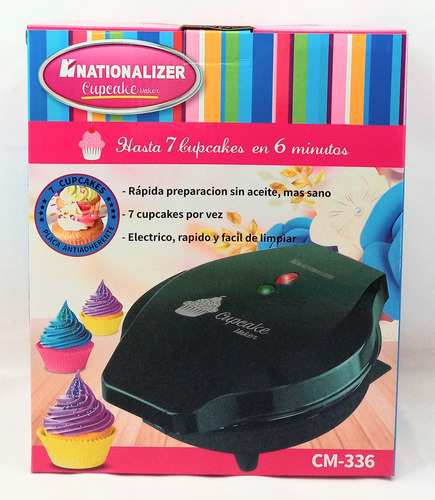 Mini Máquina De Cupcakes X 7 Moldes!