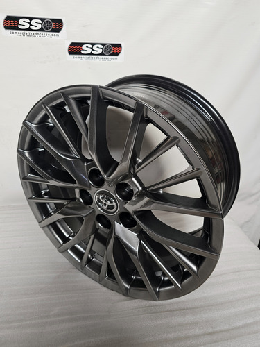 Rines 17 5-114 Toyota Prius 2023 2024 2025 Rav4 Camry 4pzs Hyperblack 7.5"