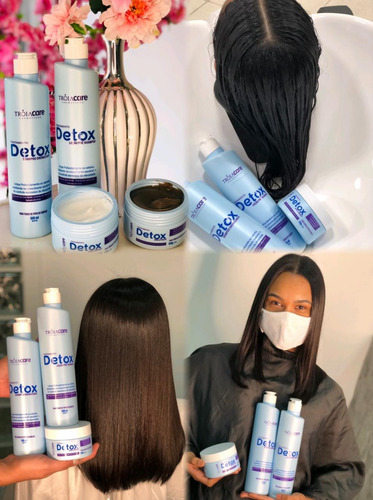 Imagem 6 de 10 de Kit Detox Tróia Hair Cosméticos - Produto Original Kit Com 4