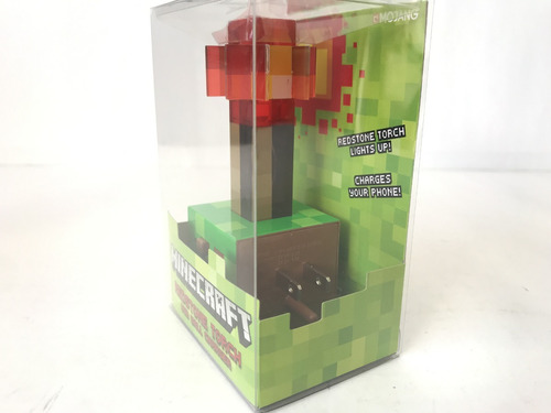 Cargador De Minecraft Redstone Usb Charger Piedra Roja Envío gratis