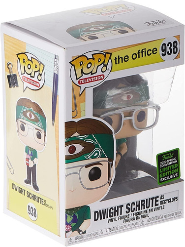 Pop! The Office: Dwight Schrutte As Recyclops (eccc 2020)
