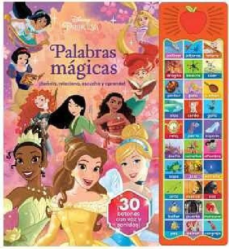 Disney Princesa -palabras Mágicas-        (c/30 Botones Con