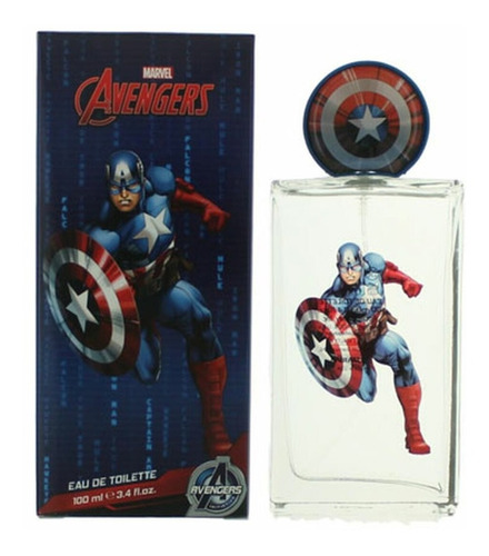 Imagen 1 de 1 de Perfume Kids Marvel Captain America 100ml