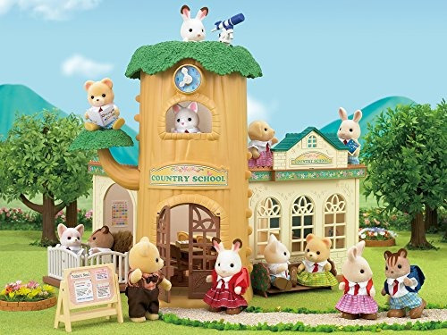 Calico Critters Country Tree Una Escuela