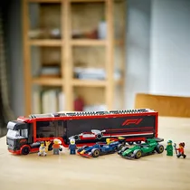 Comprar Lego City Camión De F1 Con Autos De F1 Rb20 Y Amr24 60445