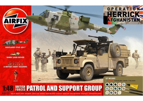 Patrol And Support Group Airfix A50123 1:48