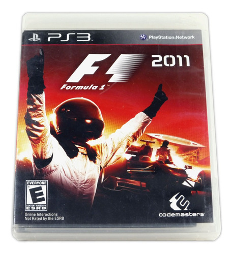 F1 Formula 1 2011 Original Playstation 3 Ps3 Mídia Física