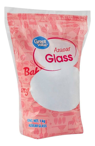 Azúcar Glass Great Value 1 Kg