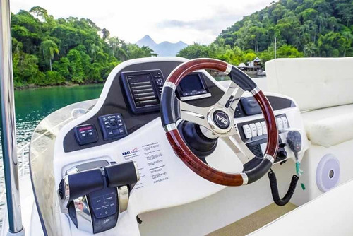 Imagem 12 de 13 de Lancha Real 415 Com Parelha Mercruiser 370hp Axius 2016