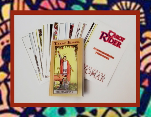 Tarot Rider  Profesional Cartas Incluye Manual