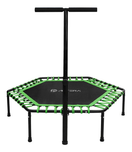 Trampolin Ejercicio Hexagonal Barra Fitness Cuerda Elastica