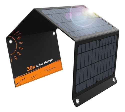 Cargador Solar Panel Usb Puerto Plegable Alta Tasa Telefono