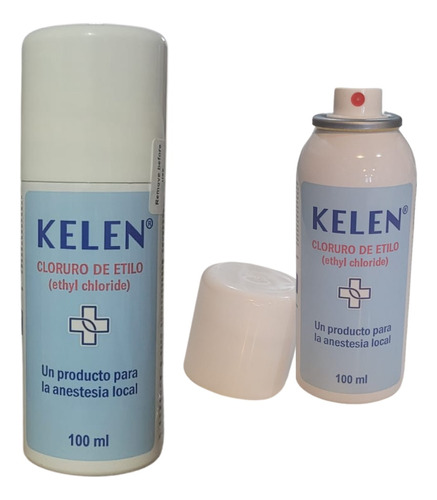 Cloruro De Etilo Kelen Spray 100ml Anestesia Local