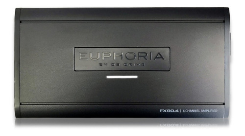 Amplificador Db Drive Euphoria Fx90.4 Clase Ab 4 Ch 90 X 4w Color Negro