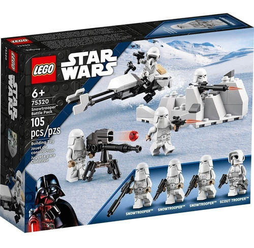 Lego Star Wars Pack De Combate: Troopers De Nieve  75320 105 Piezas En Caja
