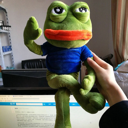 Peluche Rana Pepe Triste Sad Frog Memes Y Stickers Internet
