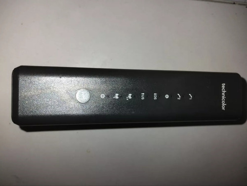 Modem Router Wi-fi Technicolor + Fuente (usado) Negro (Usado)