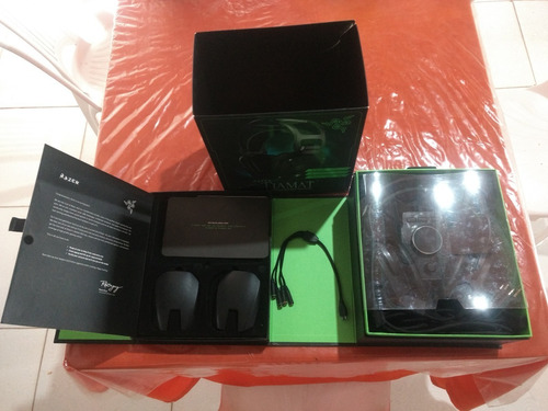 Kit Razer Tiamat 7.1 V1 Mais Teclado Deathstalker Exper