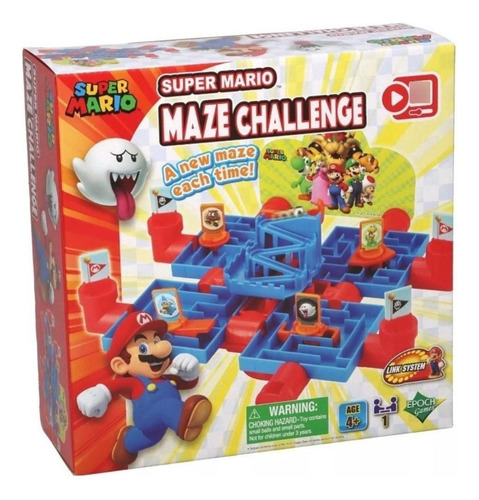 Jogo Super Mario Desafio Do Labirinto Maze Challenge Epoch