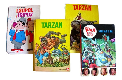 4 Libros De Comis Y Seriales De Tv