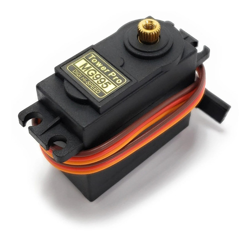 Servomotor Tower Pro Mg995 De 15kg 180° Servo 15kg Kit 4pzas