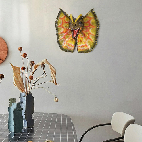 Estatuilla De Cabeza De Animal, Arte 3d, Estatua De Pared De