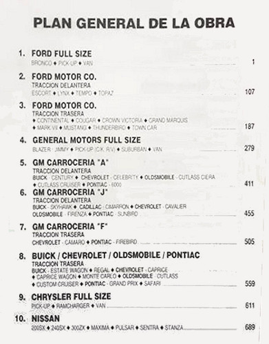 Chilton, Manual De Reparación Mantenimiento 87 91 Importado
