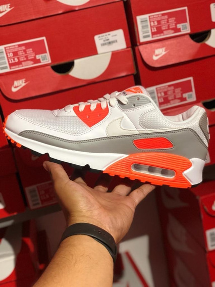 tenis nike air max naranja