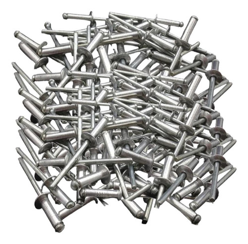 Rivet Pop Industrial Aluminio, Mxrem-011, 1000pza. # 4, Diám