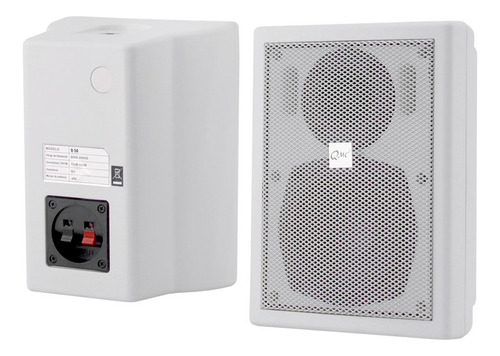 Bafle Pasivo Para Montaje Qmc 50, Blanco 2pzas, 30w