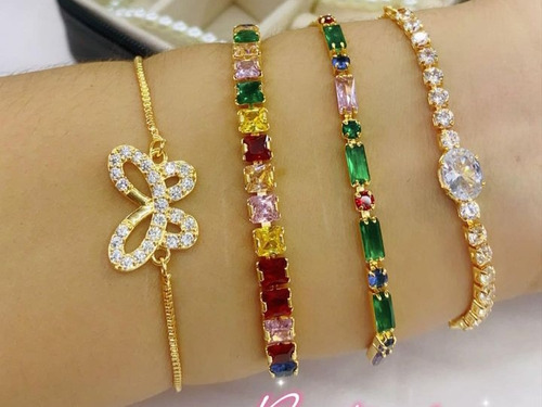 Pulseras De Pedreria