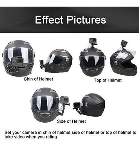 Imagen 3 de 7 de 37in1 Kits De Montaje Wlpreoe Casco De La Motocicleta Chin P