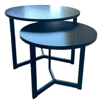 Comprar Mesa Ratona Nido Redonda Arrime Juego X2 Paraiso