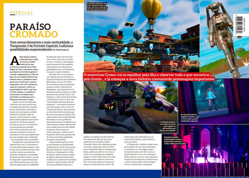 Fortnite Paraíso - Arte C - Superpôster Game Master, de Editora Europa. Editorial Editora Europa, capa mole em português, 2022