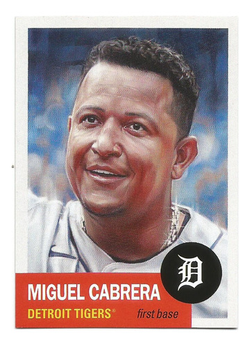 Miguel Cabrera Tarjeta Topps Mlb Living Set # 446