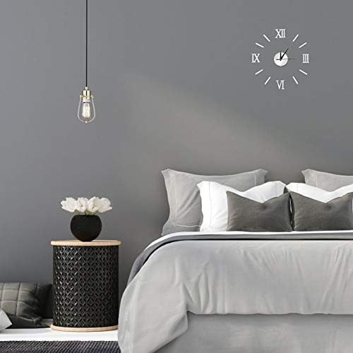 Fdit Reloj De Pared 3d Reloj De Pared Diy Impermeable Reloj