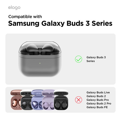 Case Elago Edc Compatible With Samsung Galaxy Buds 3 & 4 Pro