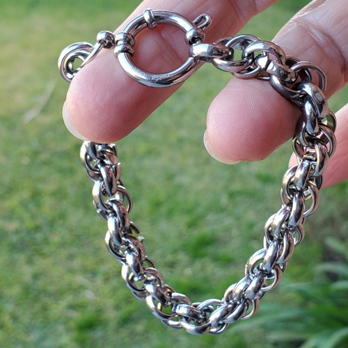 Imagen 2 de 5 de Pulsera Acero Tourbillon Con Marinero