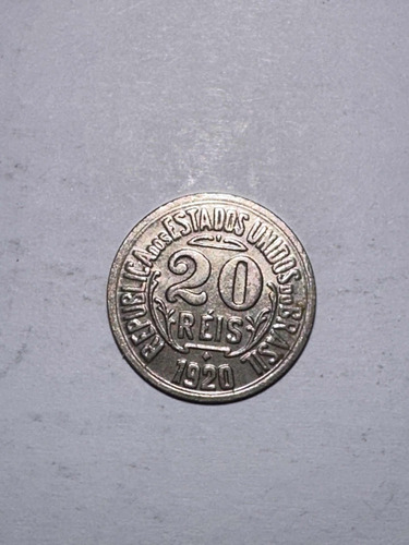 3 Moedas 20 Reis 1919/1920/1921 Originais C04 (Usado)