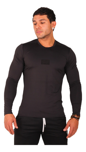 Playera Deportiva Manga Larga Premium Para Hombre, Fenix Fit