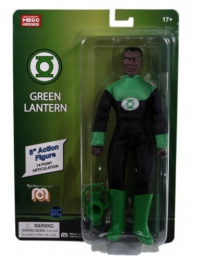 Figura Mego 20cm Dc Green Lantern (linterna Verde) 62827