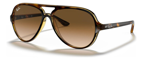 Ray Ban Rb4125n Cats 5000 Carey Café Degradado