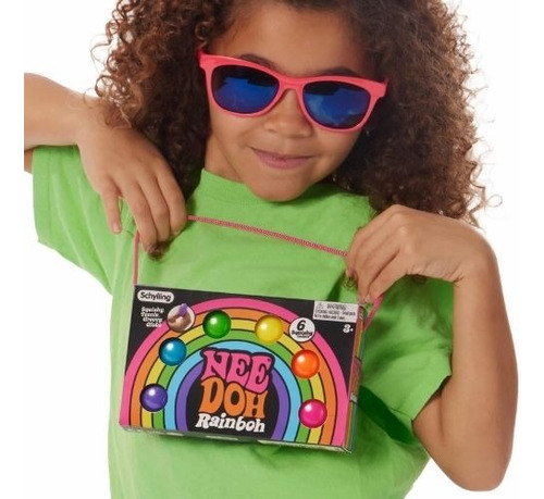 Nee Doh Minis Arcoiris 06 Piezas
