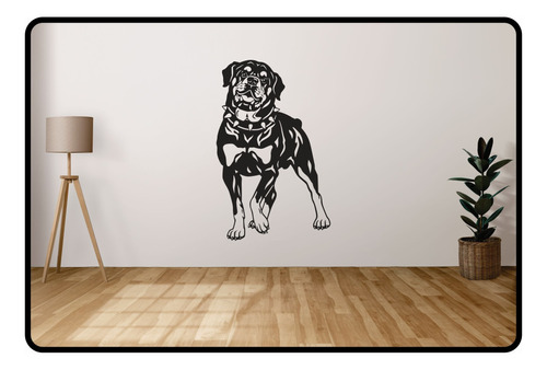 Cuadro Decorativo - Perro Rottweiler M02 - Fibroplus Calado