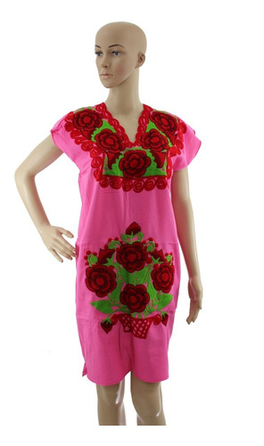 6 Pzs Vestidos Batas Artesanales