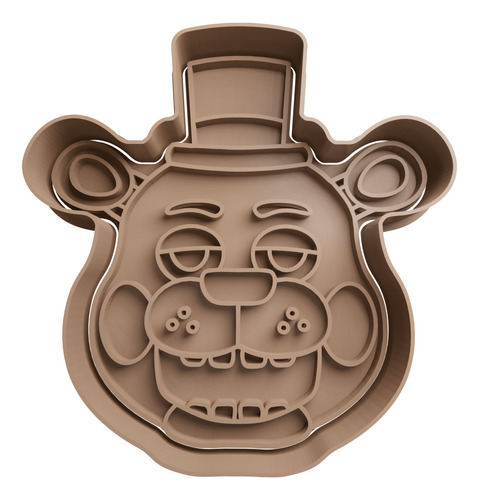 Cortador De Fondant Freddy - Diseño Divertido, Único Y Versá