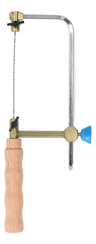 Jewelers Saw Coping, Marco De Acero Forjado, Mango De Tronco