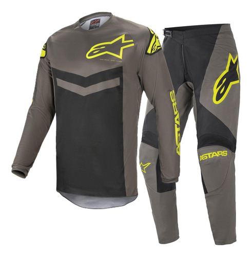 Conjunto Motocross Alpinestars Fluid Speed 21 - En Teo Motos